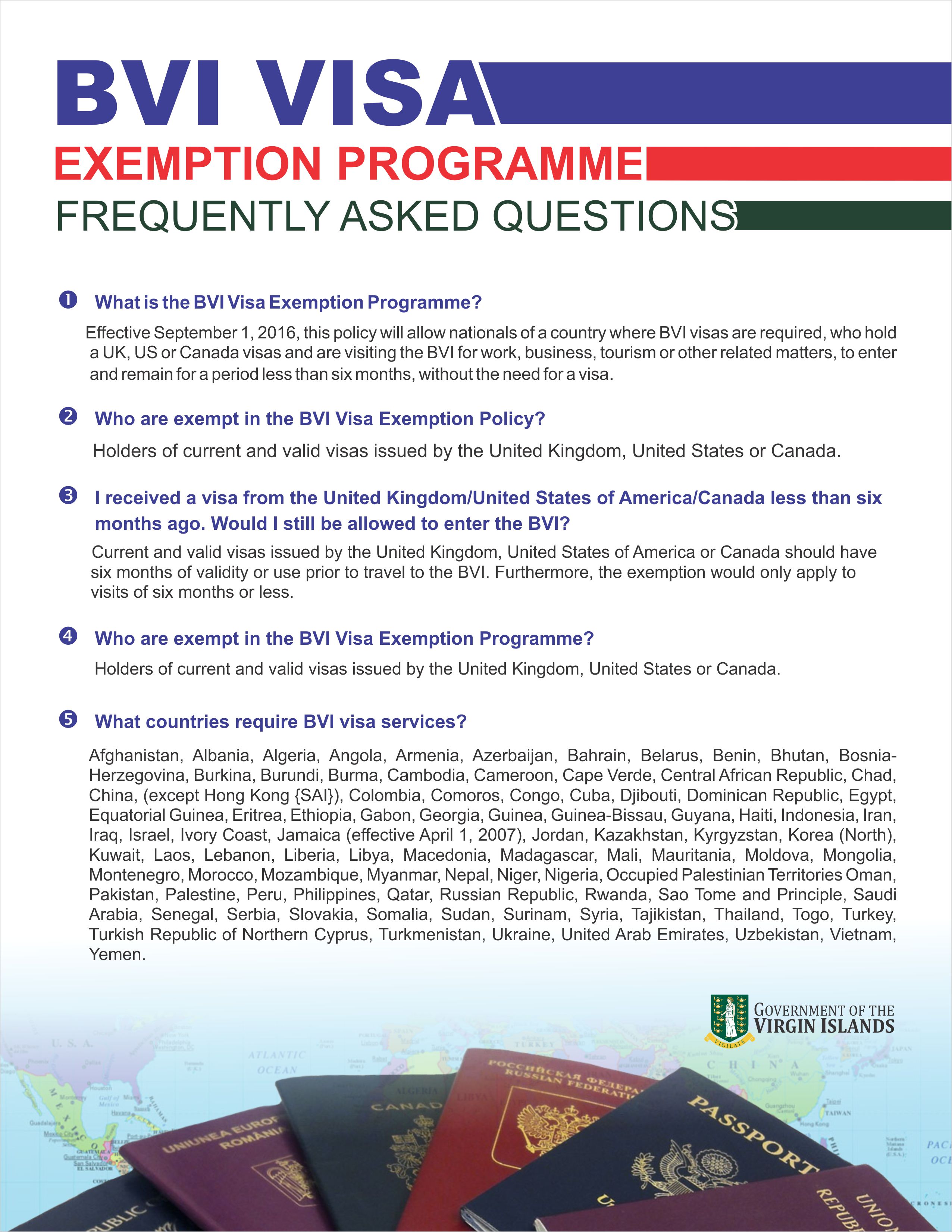 bvi visa exemption programme to go into effect september 1