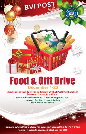 December Postal Food Drive December Postal Food Drive